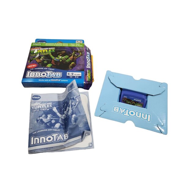 Vtech InnoTab Learning Tablet System, Backpack Pink, 3 TMNT Brave Planes Games - Picture 11 of 16